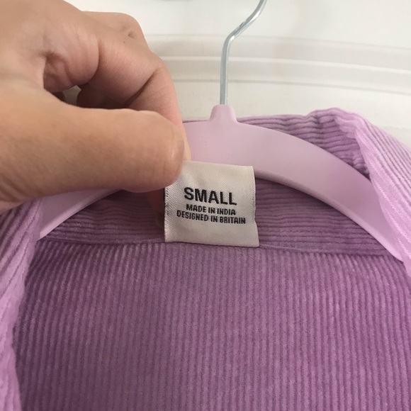 Lucy & Yak Eddie Jumpsuit Organic Cotton Corduroy Lavender Purple Size Small - Picture 9 of 16